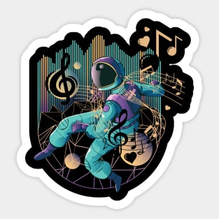 Space Dj Sticker